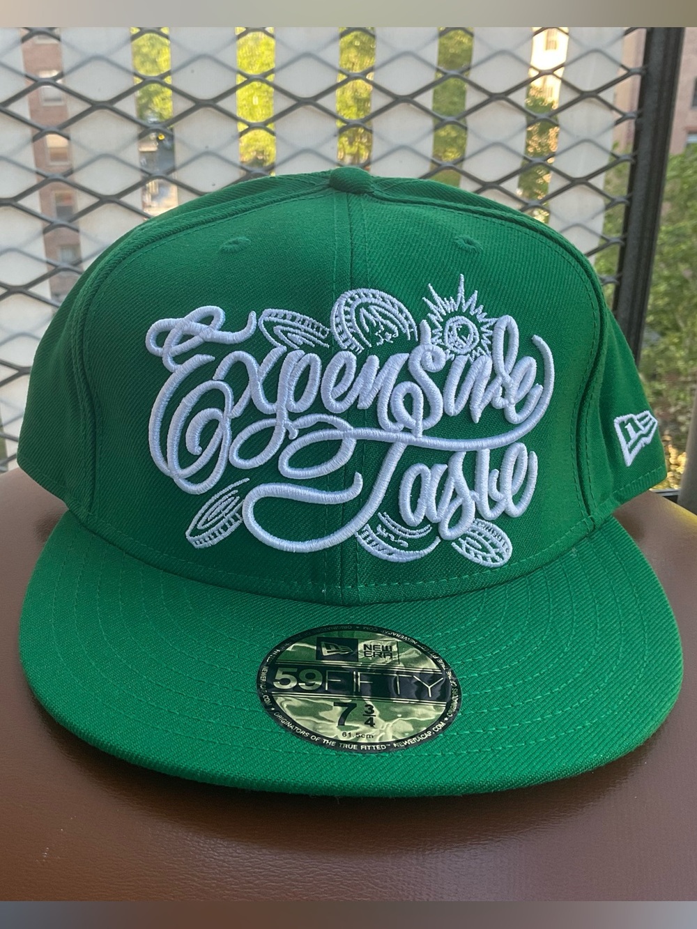 New Era Expensive Taste size 7 3/4 Kelly Green RARE Paul Wall